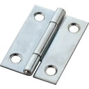 TRUSCO スチール製薄口普通蝶番 三価クロムメッキ仕上げ 全長31.5mm 550-32UNCR (10コイリビスナシ ユニクロ) ( 55032UNCR ...