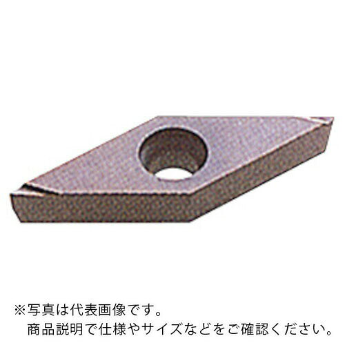 三菱 旋削仕上げ切削用Fブレーカ付右勝手インサート サーメット NX2525 ( VBGT160402R-F NX2525 ) 【10個セット】 三菱マテリアル(株)