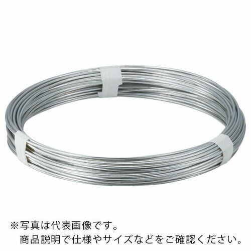 TRUSCO スチール針金 #8 線径4.0mm 1kg 溶融亜鉛メッキ ( TYW-40 ) トラ