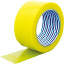 パイオラン 梱包用テープ 50mm×25m イエロー K-10-YE 50MMX25M ( K10YE50MMX25M ) ダイヤテックス(株)