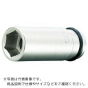 TONE　インパクト用ロングソケット　差込角9．5mm　差込角9．5mm　対辺寸法10mm　全長55mm 3NV-10L ( 3NV10L ) TONE（株）