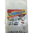 ユタカメイク シート PE透明糸入りシート(UV剤入) 1.8m×2.7m ( B309 ) (株)ユタカメイク