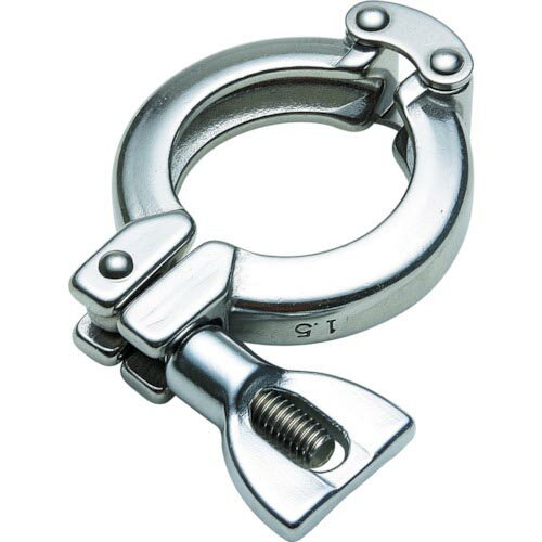 フジトク　サニタリー中高圧クランプ　Z2Hー2S　ステンレス　SUS304 Z2H-2S ( Z2H2S ) （株）フジトク