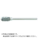 TRUSCO 超硬バー 先丸円筒型 Φ6.4X刃長13X軸3 シングルカット ( TB2B064S ) トラスコ中山(株)(4)