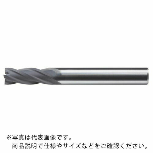 ユニオンツール 超硬エンドミルスクエア 外径φ4×刃長12 ( DCES4040-1200 (266-9412) ) ユニオンツール(株)