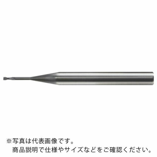 ユニオンツール 超硬EM ロングネックスクエアφ1×有効長16 ( DCLS2010-160 (272-5116) ) ユニオンツール(株)