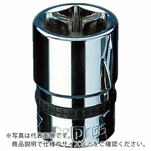 nepros 12.7sq.ソケット(六角) 対辺寸法19mm 全長34.5mm ( NB4-19 ) 京都機械工具(株)