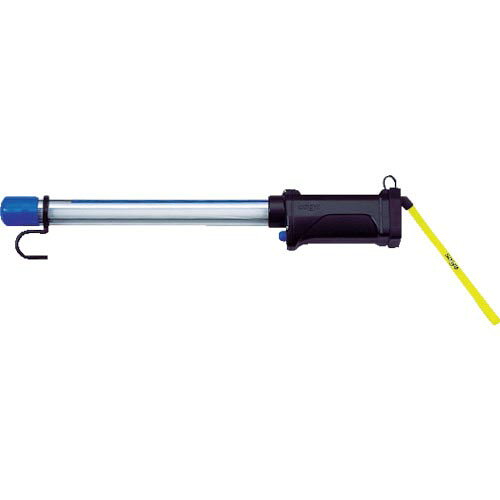 特長：直管型高輝度LED仕様です。目に優しい光源です。照明部は30mmと細いので、狭い所もラクラク照らせます。外筒は耐薬品性になっており、シンナーで拭いても白くなりません。仕様：明るさ(lm):375幅(mm):φ34高さ(mm):68使用電池:DC7.4最大点灯時間(h):5充電時間(時間):3.5全長(mm):439タイプ:耐薬品・防雨型全光束:375lm照度(0.3m):1070lx保護等級:IP66セット内容／付属品：電池パック(LB-P)注意：防雨型はIP66です。　●代表画像について 商品によっては、代表画像を使用している場合がございます。 商品のカラー、サイズなどが異なる商品をイメージ画像として 使用させて頂いている場合がございます。 必ず、商品の品番と仕様をご確認のうえ、ご注文お願いいたいます。 　●お買上げ明細書の廃止について 当店では、個人情報保護と環境保護の観点から同封を廃止しております。 お買上げ明細書が必要な場合は、備考欄に「お買上げ明細必要」と 記載お願いいたします。 当店からの出荷の場合は、同封にて発送させて頂きます。 （※メーカー直送の場合は、PDFデータをメールさせて頂きます。） 　注意事項 ※商品名に【2個セット】等、数量の明記がない場合は1個での販売となります。