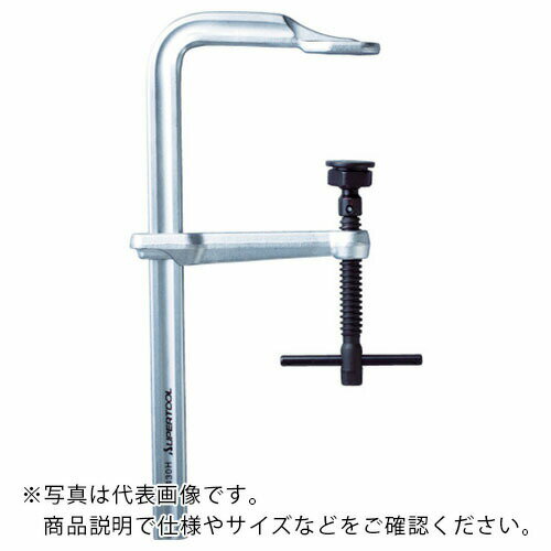 スーパー ( スーパーツール ) L型クランプ(強力型ヘビータイプ)フトコロ深さ:140mm クランプ範囲:600mm ( FC1460H )