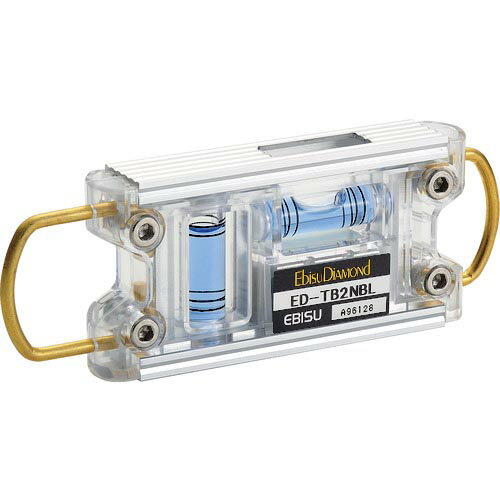 エビスダイヤモンド ( エビス ) 水平器 トビレベル-2 シルバー/ブルー ( ED-TB2NBL )