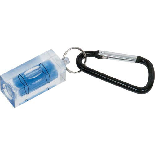 シンワ 樹脂製水平器 ミニレベル Revo キーホルダー型 ( 76423 ) シンワ測定(株)