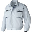 アイトス ムービンカット 長袖ブルゾン シルバーグレー×ネイビー LL AZ-6321-003-LL ( AZ6321003LL ) アイトス(株)