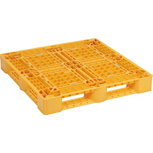 Diy, Supplies - NPC ( 日本プラパレット ) プラスチックパレットSLA-1111 片面四方差し イエロー ( SLA-1111-Y )