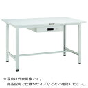 TRUSCO 軽荷重作業台(300kg)AE型 1800X750XH740 薄型1段引出付 ダークグレー色 ( SAE-1800UDK1 DG ) トラスコ中山...