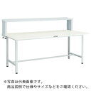 TRUSCO 軽荷重作業台(300kg)AE型 1800X900XH1044(全高) 上棚付 ホワイト色 ( RAE-1809YURB W ) トラスコ中山(株)(4)
