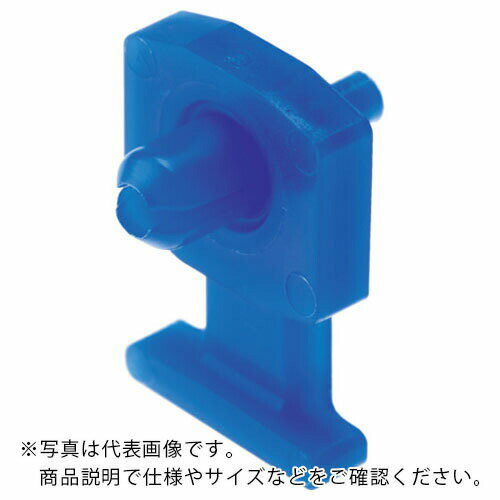 PANDUIT ( パンドウイット ) リベット式薄型押し込み固定具 青 (100個入) ( KIMS-H430-C6 )