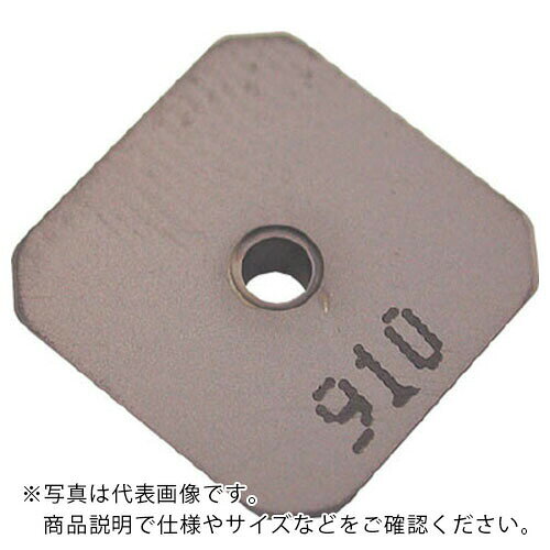 特長：フラットブレーカーの汎用加工用チップです。用途：フライス加工用。仕様：D　ISOミーリング／チップ　COAT材質／仕上：超硬+鉄・SUS用コーティング
