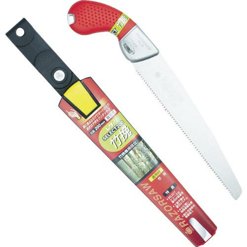 RAZORSAW ( 玉鳥産業 ) 園芸用鋸 レザーソーセレクト竹挽 刃長200mm 全長300mm ( 152 )