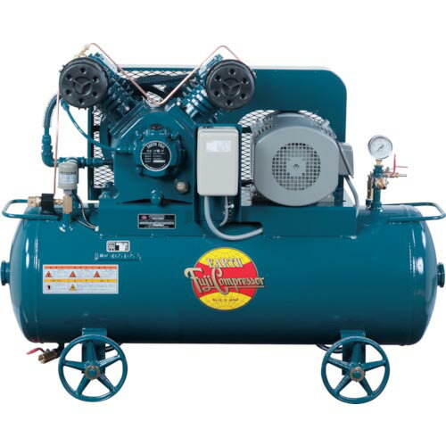 富士 レシプロコンプレッサー(給油式) 汎用形空冷コンプレッサー 3.7KW 60Hz ( FS-37PMT-60 ) (株)富士コンプレッサー製作所 【メーカー取寄】