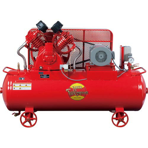 富士 レシプロコンプレッサー(給油式) 汎用空冷二段圧縮コンプレッサ 2.2KW 60Hz ( W-33PMT-6 ) (株)富士コンプレッサー製作所 【メーカー取寄】