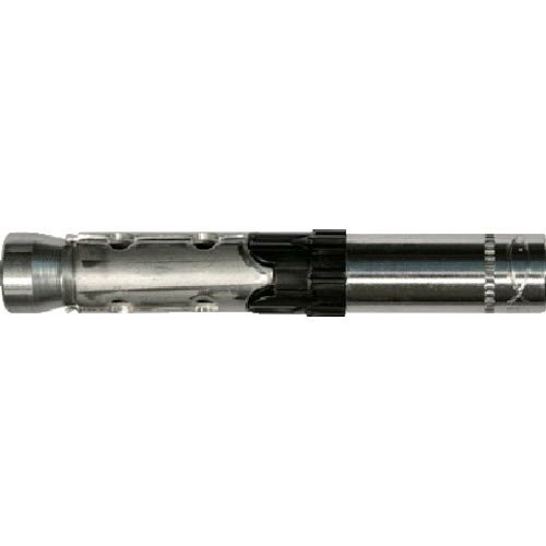 特長：六角レンチを使用する機能的な原理で、迅速に変形拡張し、快適に上向き施工ができます。先付け取付けに適しています。取付物と調和する最適な適応用のメートル内ねじです。用途：コンクリート、緻密な石材向け。各種架台取付け。設備工事。手摺り外構工事など。仕様：ねじの呼び：M6ねじ長さ(mm)：25ドリル径(mm)：12下穴径(mm)：12埋込深さ(mm)：85標準施工トルク(N・m)：15引張最大荷重(kN)：16.8せん断最大荷重(kN)：8.4全長(mm)：77.5有効埋込み深さ(mm)：60六角穴(mm)：6箱入数(本)：25欧州技術認証(ETA-07/0025)内ねじタイプ箱入材質／仕上：ステンレス(SUS316相当)　●代表画像について 商品によっては、代表画像を使用している場合がございます。 商品のカラー、サイズなどが異なる商品をイメージ画像として 使用させて頂いている場合がございます。 必ず、商品の品番と仕様をご確認のうえ、ご注文お願いいたいます。 　●お買上げ明細書の廃止について 当店では、個人情報保護と環境保護の観点から同封を廃止しております。 お買上げ明細書が必要な場合は、備考欄に「お買上げ明細必要」と 記載お願いいたします。 当店からの出荷の場合は、同封にて発送させて頂きます。 （※メーカー直送の場合は、PDFデータをメールさせて頂きます。） 　注意事項 ※商品名に【2個セット】等、数量の明記がない場合は1個での販売となります。