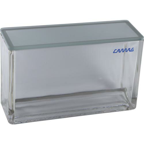 カマグ　二槽式展開槽　20X10cm　ガラス蓋付 022-5253 ( 0225253 ) カマグ社