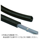 PANDUIT コルゲートチューブ 耐熱性ナイロン6 スリットなし 黒 ( CLTS125N-L ) パンドウイットコーポレーション