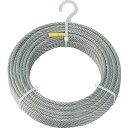 TRUSCO ステンレスワイヤロープ Φ8.0mmX100m CWS-8S100 ( CWS8S100 ) トラスコ中山(株)