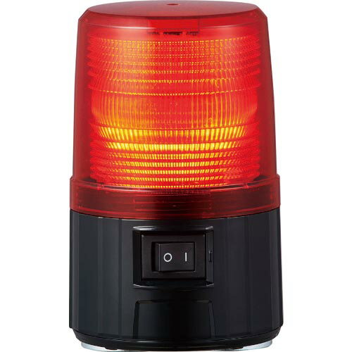 PATLITE ( パトライト ) 電池式フラッシュ表示灯 レッド ( PFH-BT-R 63034 )