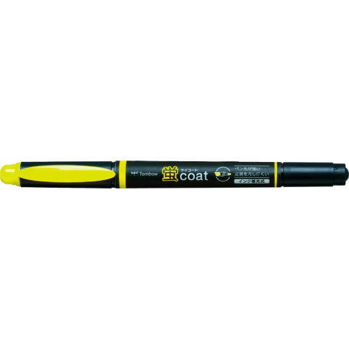 Tombow 蛍光マーカー蛍COAT 黄 WA-TC91 ( WATC91 ) (株)トンボ鉛筆