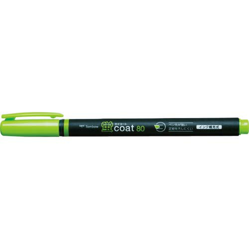 Tombow 蛍光マーカー蛍COAT80 黄緑 WA-SC92 ( WASC92 ) (株)トンボ鉛筆