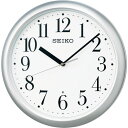 SEIKO スタンダード電波掛時計 銀色 直径305mm ( KX218S ) セイコータイムクリエーション(株)