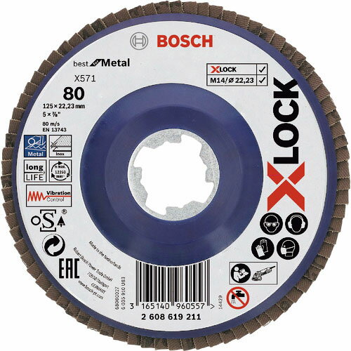 �ܥå��� X-LOCK ����ǥ�����125G80 ( 2608619211 ) ��10�祻�åȡ�