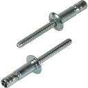 エビ 高強度ブラインドリベット Sボルト(丸頭) Φ4.8/板厚6.9mm (18本入) ( SNS48069MP ) (株)ロブテックス