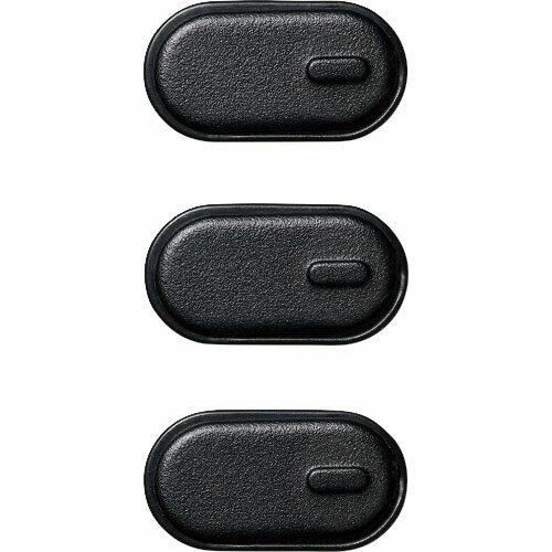 SANWA　WEBカメラ／インカメラ用セキュリティシール（3個入り） SL-6H-3 ( SL6H3 ) サンワサプライ（株）