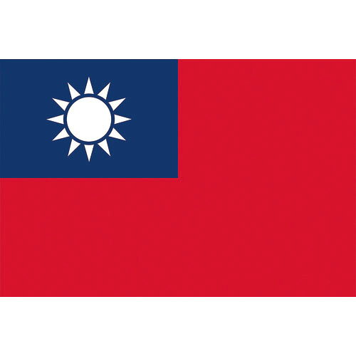 東京製旗 国旗No.2(90×135cm) 台湾 ( 426403 )
