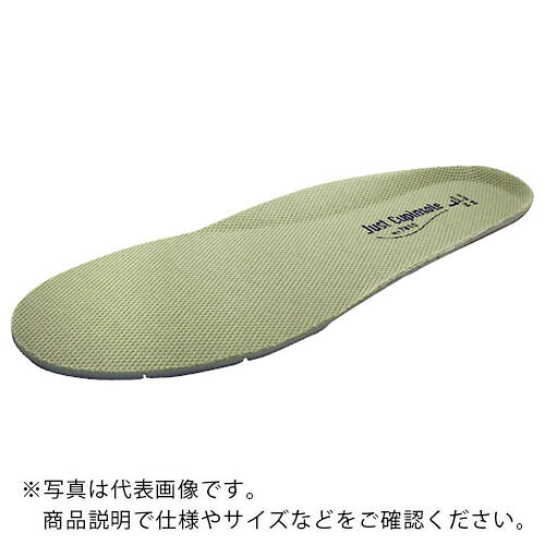 特長：表面メッシュ加工で汗を吸収し、靴の中を快適に保ちます。EVA発泡樹脂とポリウレタン発泡樹脂の2層構造でクッション性が良いです。カップインソールで足を優しく固定します。用途：一般作業、土木作業、軽作業、重作業、高所作業、農作業、通勤通学に。仕様：色：グレー適合靴サイズ(cm)：27.5〜28.0抗菌・防臭加工材質／仕上：生地：ポリエステル 本体：ポリウレタン・EVA　●代表画像について 商品によっては、代表画像を使用している場合がございます。 商品のカラー、サイズなどが異なる商品をイメージ画像として 使用させて頂いている場合がございます。 必ず、商品の品番と仕様をご確認のうえ、ご注文お願いいたいます。 　●お買上げ明細書の廃止について 当店では、個人情報保護と環境保護の観点から同封を廃止しております。 お買上げ明細書が必要な場合は、備考欄に「お買上げ明細必要」と 記載お願いいたします。 当店からの出荷の場合は、同封にて発送させて頂きます。 （※メーカー直送の場合は、PDFデータをメールさせて頂きます。） 　注意事項 ※商品名に【2個セット】等、数量の明記がない場合は1個での販売となります。