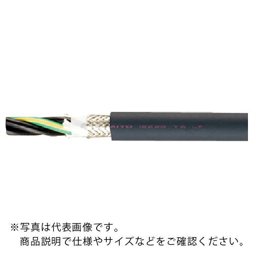 太陽ケーブルテック 電子機器ロボット用ケーブル 600V EXT-2-SB/2501 LF 100M ( EXT-2-SB/2501 4EX14AWG-100 ) tkonline-10475601 トキワONLINE パッケージ画像