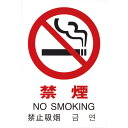 光 多国語ピクトサイン 禁煙 TGP2032-1 ( TGP20321 ) (株)光