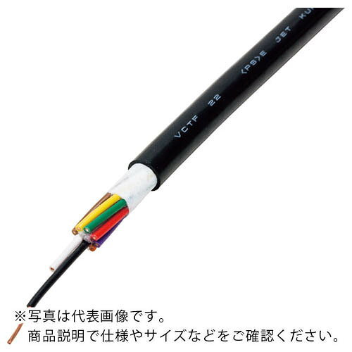 倉茂電工 ビニソフト VCTF22 100M ( VCTF22 12X0.5SQ-100 ) tkonline-10475358 トキワONLINE パッケージ画像