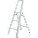 ハセガワ 踏台 ルカーノ 3ステップ ホワイト(17021) ( ML2.0-3(WH) ) 長谷川工業(株)