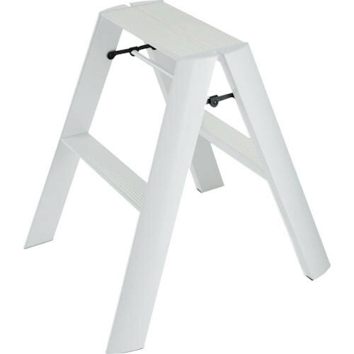 ハセガワ ( 長谷川工業 ) 踏台 ルカーノ 2ステップ ホワイト(17019) ( ML2.0-2(WH) )