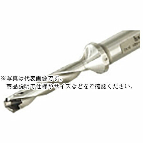 特長：最先端自己拘束式のヘッド交換式穴開け工具で、切削力がヘッド把握力を増加させ安定した加工が可能です。機上にてヘッド交換を可能とした、新開発の自己拘束式クランプドリルの採用により工具寸法の調整を不要とし、停止時間が短く機械稼動率が大幅に向上します。用途：ドリル加工用。仕様：回り止めフラット部付シャンク