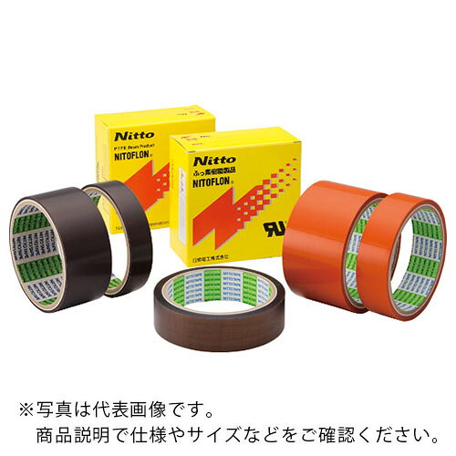 特長：ポリテトラフルオロエチレン樹脂フィルムを基材ににしており、耐熱性・耐薬品性・電気特性・耐候性・耐水（撥水）性・非粘着性に優れています。引張り強さにすぐれています。用途：H種電気絶縁物として、コイルの絶縁用。ポリエチレンラミネートのロールラッピング用。ポリエチレンラミネートのエンドレスベルト用。仕様：幅(mm)：100長さ(m)：5厚さ(mm)：0.04粘着力：1.95N/10mm引張強度：34.21N/10mm使用温度範囲：-60〜200℃切断にはカッターが必要極薄高強度タイプ材質／仕上：基材：フッ素樹脂(PTFE)＋特殊強化フィルム粘着剤：シリコーン系　●代表画像について 商品によっては、代表画像を使用している場合がございます。 商品のカラー、サイズなどが異なる商品をイメージ画像として 使用させて頂いている場合がございます。 必ず、商品の品番と仕様をご確認のうえ、ご注文お願いいたいます。 　●代金引換でのお支払いについて 発送する商品の総重量が20kgを超えてしまったり、 商品の大きさが当店から発送できる規定サイズを超えてしまう場合 メーカー直送での対応となりますので、 代金引換がご利用頂けない場合がございます。 該当する場合、当店から別途メールにてご連絡させて頂いております。 　●北海道・沖縄・離島・一部地域の送料について 別途追加で送料がかかる場合がございます。 送料がかかる場合は、メールにて送料をご連絡させて頂き、 お客様にご了承頂いてからの手配となります。 　●お買上げ明細書の廃止について 当店では、個人情報保護と環境保護の観点から同封を廃止しております。 お買上げ明細書が必要な場合は、備考欄に「お買上げ明細必要」と 記載お願いいたします。 当店からの出荷の場合は、同封にて発送させて頂きます。 （※メーカー直送の場合は、PDFデータをメールさせて頂きます。）