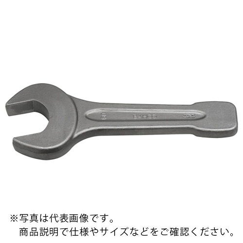 特長：錆びついたボルトやナットを緩めるのに最適です。柄の後部を打撃できます。用途：錆びたナットやボルトに。硬くなったボルトやナット。仕様：対辺寸法95MM全長445MM材質／仕上：特殊工具鋼　●代表画像について 商品によっては、代表画像を使用している場合がございます。 商品のカラー、サイズなどが異なる商品をイメージ画像として 使用させて頂いている場合がございます。 必ず、商品の品番と仕様をご確認のうえ、ご注文お願いいたいます。 　●代金引換でのお支払いについて 発送する商品の総重量が20kgを超えてしまったり、 商品の大きさが当店から発送できる規定サイズを超えてしまう場合 メーカー直送での対応となりますので、 代金引換がご利用頂けない場合がございます。 該当する場合、当店から別途メールにてご連絡させて頂いております。 　●北海道・沖縄・離島・一部地域の送料について 別途追加で送料がかかる場合がございます。 送料がかかる場合は、メールにて送料をご連絡させて頂き、 お客様にご了承頂いてからの手配となります。 　●お買上げ明細書の廃止について 当店では、個人情報保護と環境保護の観点から同封を廃止しております。 お買上げ明細書が必要な場合は、備考欄に「お買上げ明細必要」と 記載お願いいたします。 当店からの出荷の場合は、同封にて発送させて頂きます。 （※メーカー直送の場合は、PDFデータをメールさせて頂きます。）