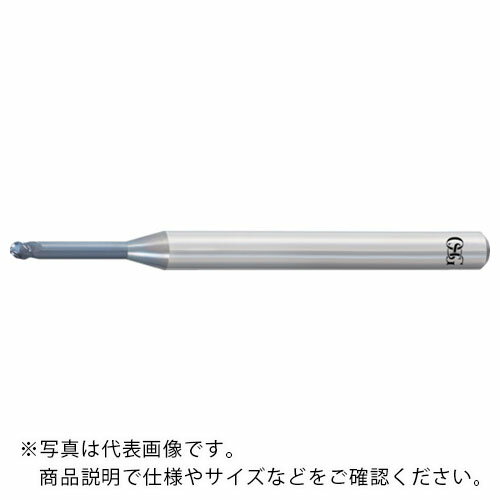 OSG 超硬ロングネックボールエンドミル WXSコート3刃 3195012 ( PHX-LN-DBT-R0.5X12(3195012) ) オーエスジー(株) ...