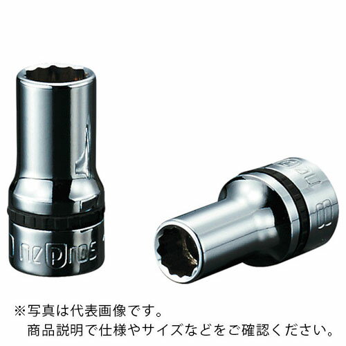 ネプロス　インチ　9．5sq．セミディープソケット（十二角）5／8inch　 NB3M-5/8W ( NB3M58W ) 京都機械工具（株）