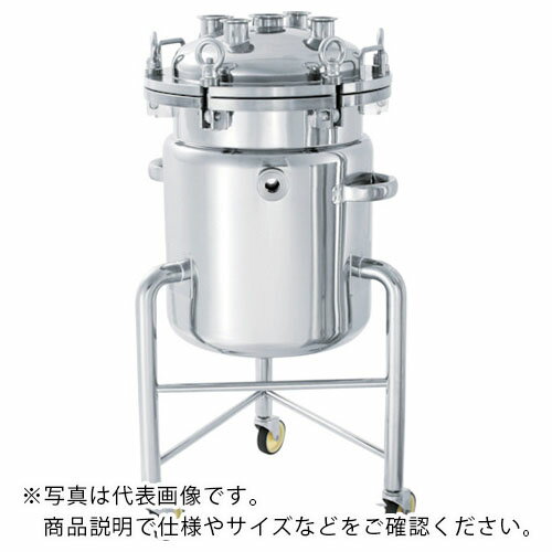 MONOVATE ステンジャケット型フランジオープン加圧容器脚付20L ( PCN-O-J-L-20 ) MONOVATE(株) 【メーカー取寄】