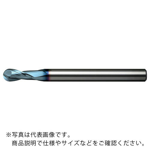 特長：独自の刃形状により、コーナー部や側面加工時のビビリを抑制します。用途：被削材：アルミ合金、銅、樹脂。仕様：ボール半径(R)：R0.75刃長(l)：3全長(L)：60シャンク径(d)：4材質／仕上：超微粒子超硬合金　●代表画像について 商品によっては、代表画像を使用している場合がございます。 商品のカラー、サイズなどが異なる商品をイメージ画像として 使用させて頂いている場合がございます。 必ず、商品の品番と仕様をご確認のうえ、ご注文お願いいたいます。 　●代金引換でのお支払いについて 発送する商品の総重量が20kgを超えてしまったり、 商品の大きさが当店から発送できる規定サイズを超えてしまう場合 メーカー直送での対応となりますので、 代金引換がご利用頂けない場合がございます。 該当する場合、当店から別途メールにてご連絡させて頂いております。 　●北海道・沖縄・離島・一部地域の送料について 別途追加で送料がかかる場合がございます。 送料がかかる場合は、メールにて送料をご連絡させて頂き、 お客様にご了承頂いてからの手配となります。 　●お買上げ明細書の廃止について 当店では、個人情報保護と環境保護の観点から同封を廃止しております。 お買上げ明細書が必要な場合は、備考欄に「お買上げ明細必要」と 記載お願いいたします。 当店からの出荷の場合は、同封にて発送させて頂きます。 （※メーカー直送の場合は、PDFデータをメールさせて頂きます。）