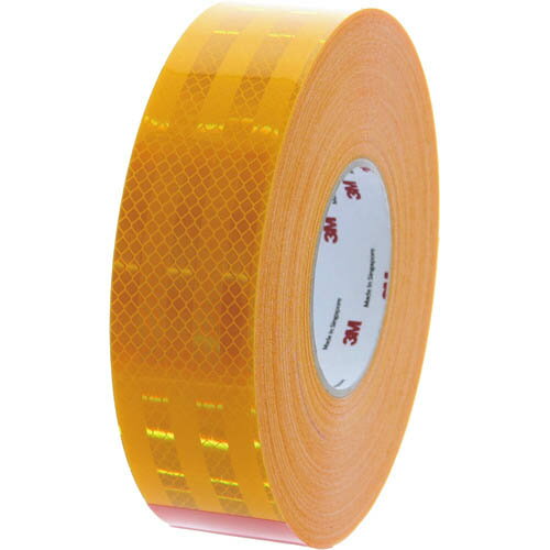 3M　DGコンスピキュイティ反射シート　53．5mmX50m　黄色 983-71 53.5 ( 9837153.5 ) スリーエム　ジャ..